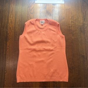 Orange Sleeveless Women's Tank Top